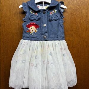 Disney baby Jessie dress and Minnie Mouse set